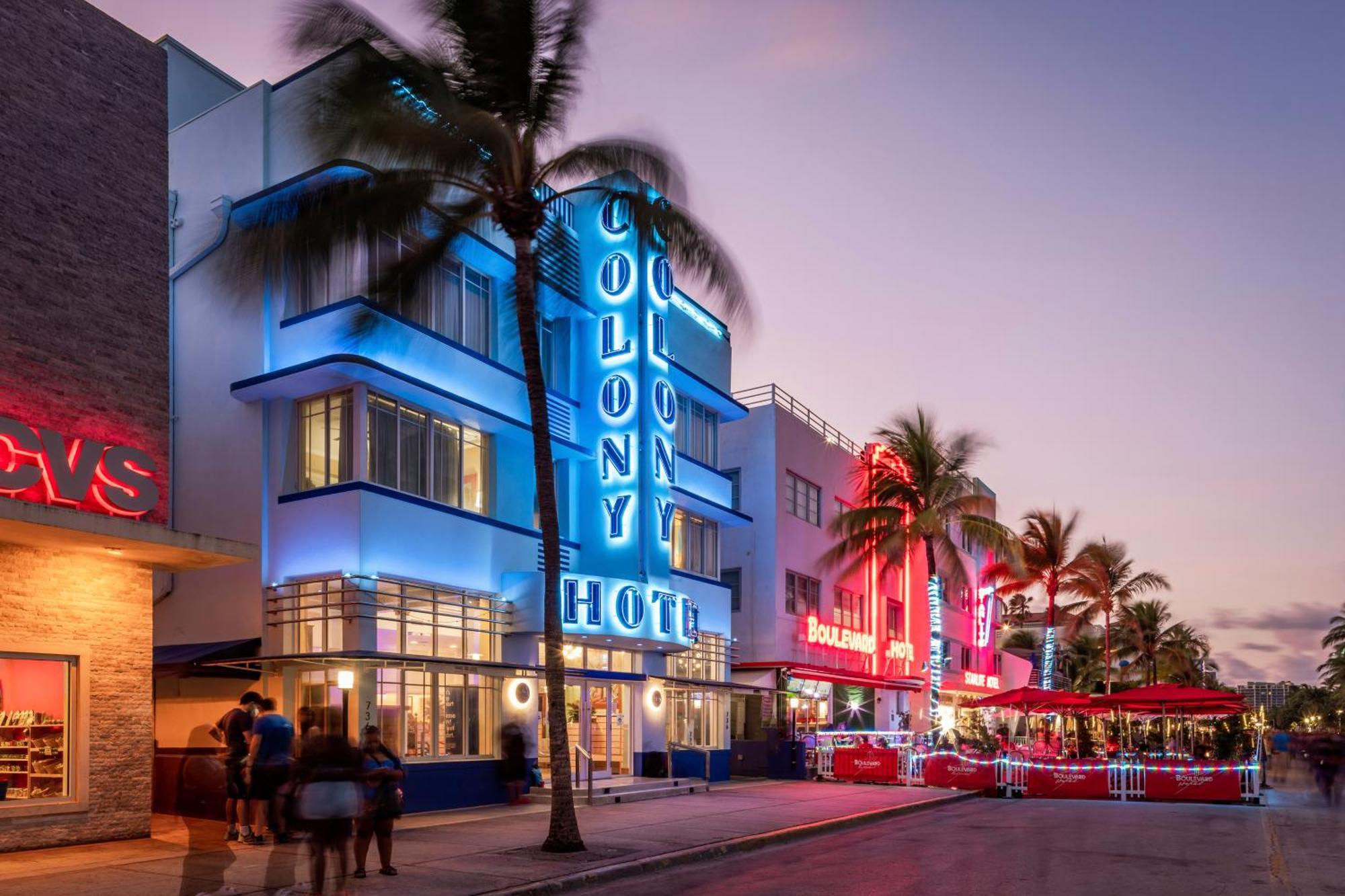 Colony Hotel Miami Beach Zewnętrze zdjęcie