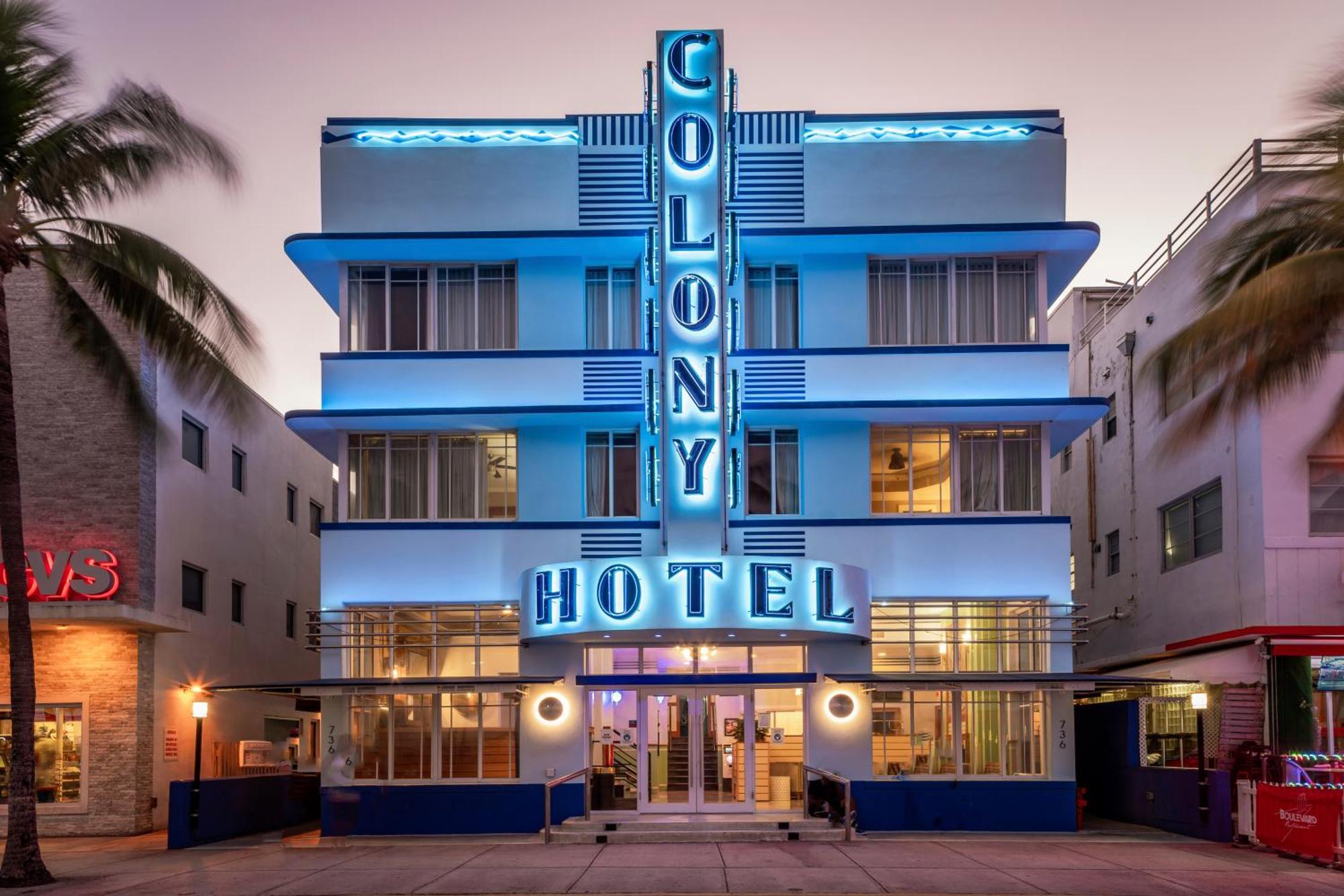 Colony Hotel Miami Beach Zewnętrze zdjęcie